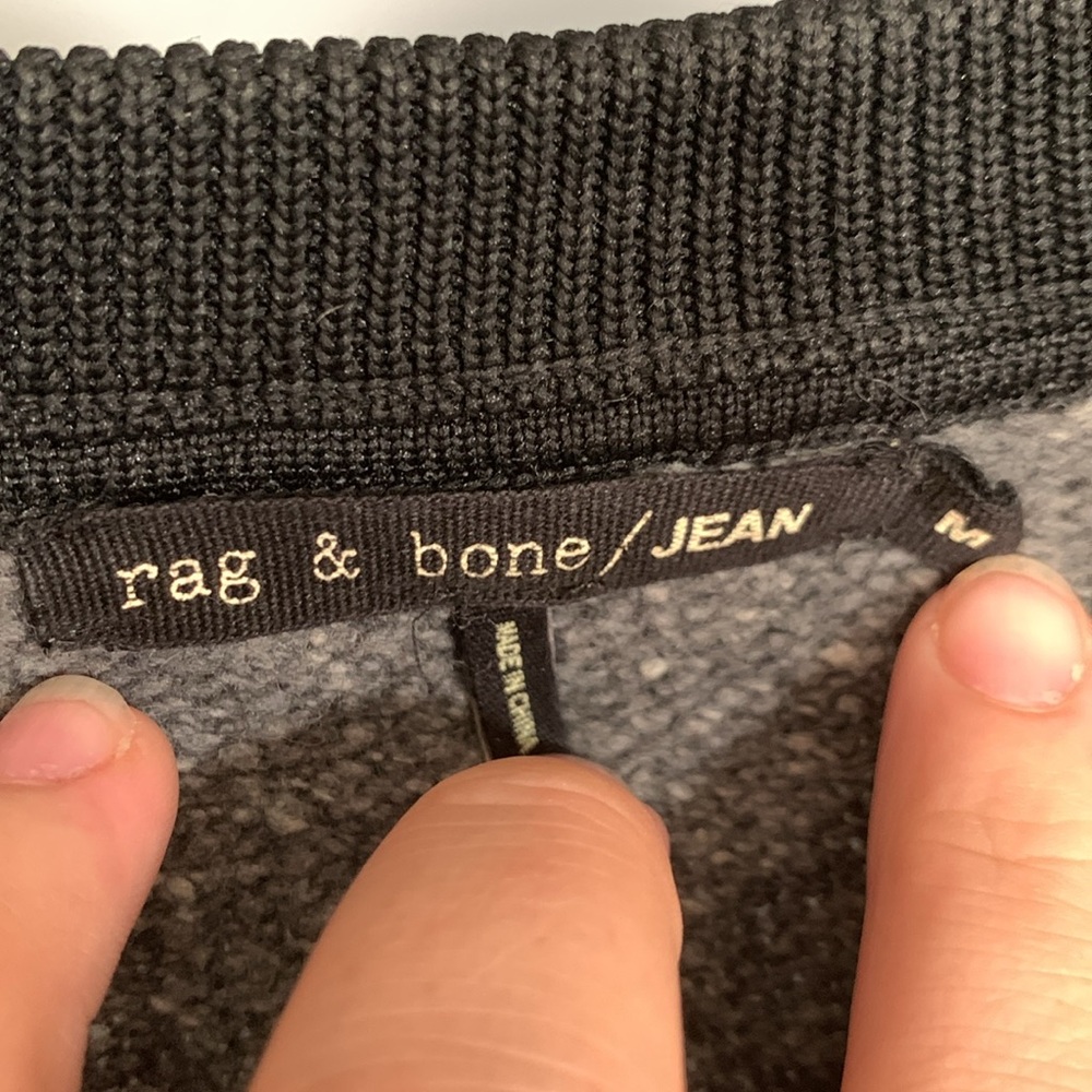 rag & bone Gray and Black Women's Sweater - Picture 2 of 6
